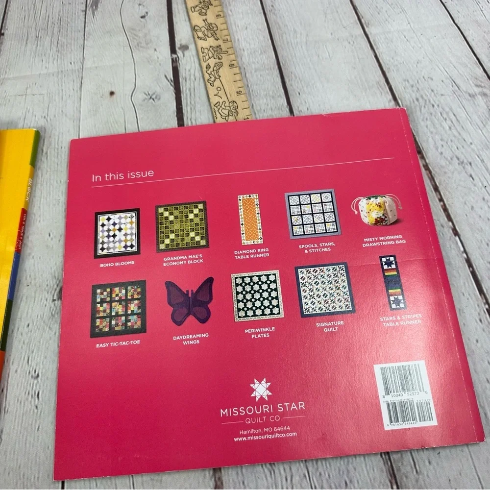 21-22 Missouri Star BLOCK Quilt Idea Books - Set of 3 handmade cottagecore